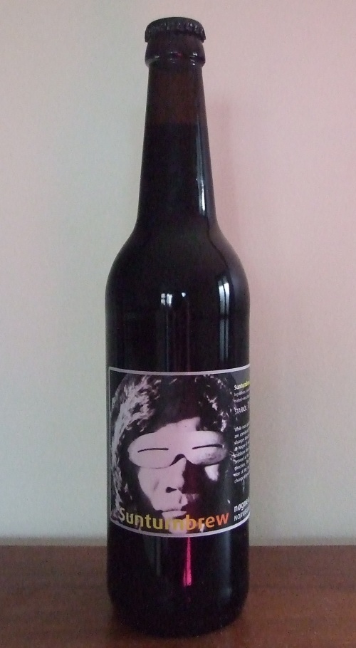 A bottle of Sunturnbrew - I have this one stashed away in my beer cellar.